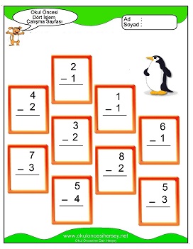 İşlemler yaprak test